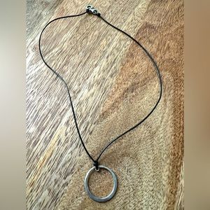 Silpada Sterling charm holder necklace